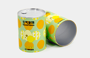 圓形紙筒適用于寵物食品包裝嗎？